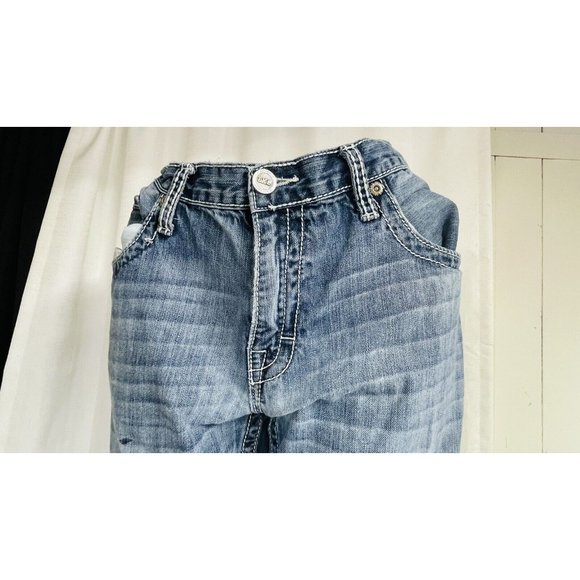 Buckle Jeans Bke Buckle Jeans Size 36l Derek Straight Leg Thick